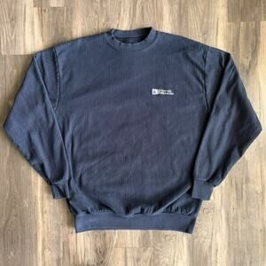 Tyndale FR Crewneck Sweatshirt Size XL Navy Pullover Heavyweight Fire Resistant